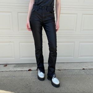 NWOT free People Spellbound Coated Bootcut Jeans
